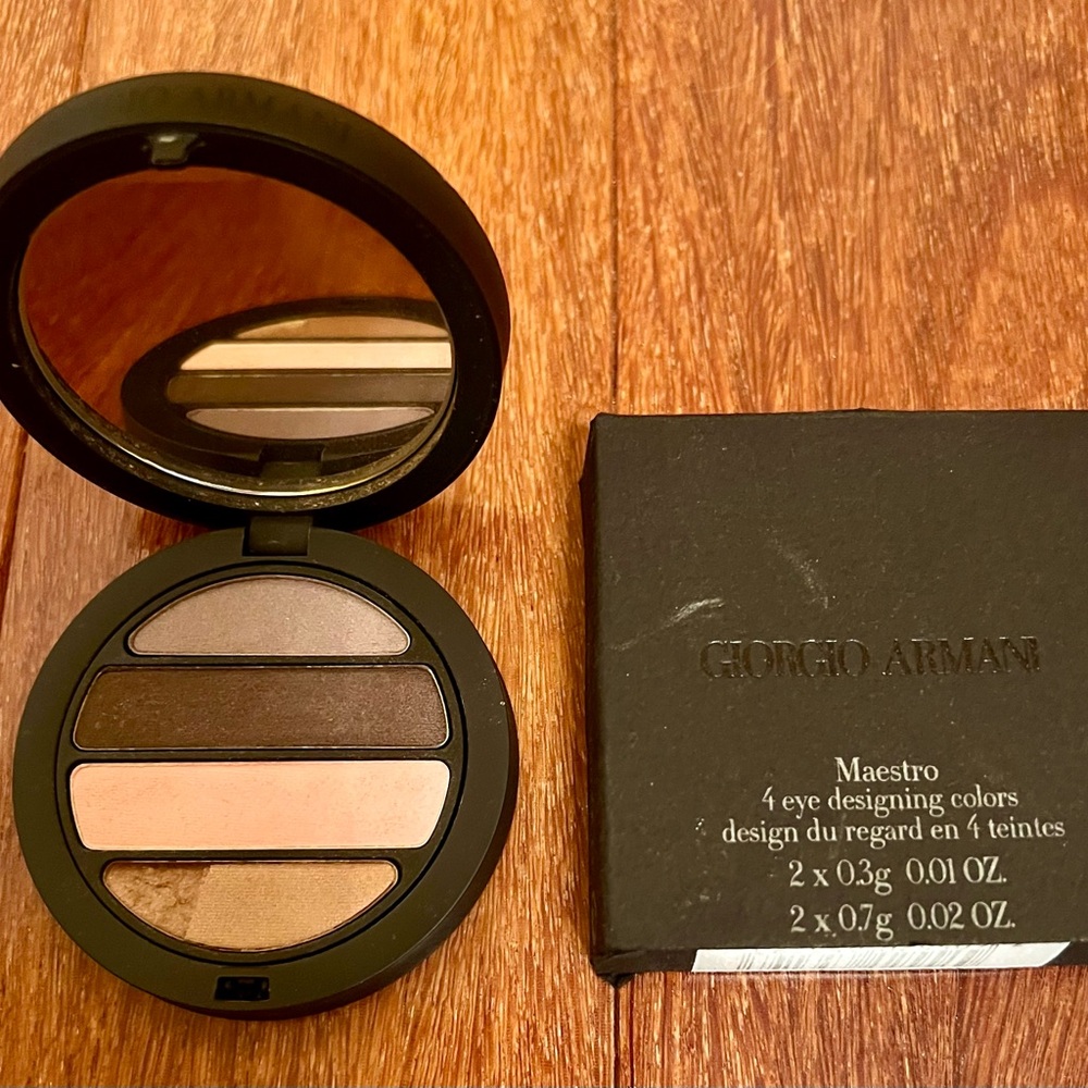 Giorgio Armani Maestro Eyeshadow- Four Eye Designing Colors of the Italian Coast